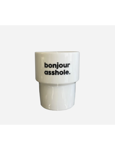 Mug Tasse Bonjour Asshole - Félicie Aussi boutiqueholala.com