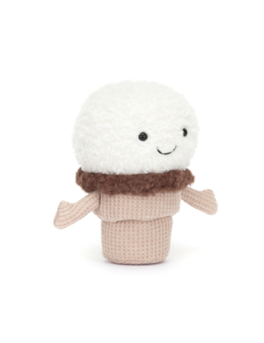 Peluche glace i am amuseable ice cream cone - Jellycat boutiqueholala.com