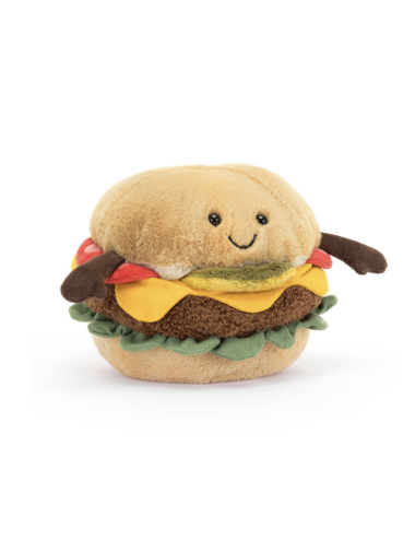 Jellycat - Peluche Burger i...