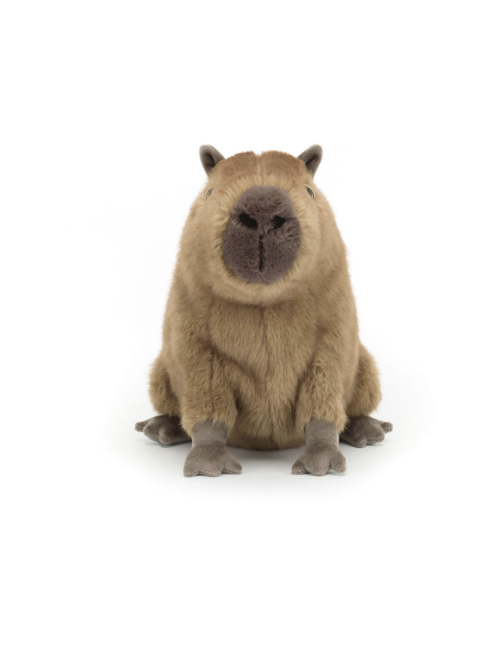 Peluche Capybara Morbido Con Zaino Natalizio - Simpatico Regalo Per Bambini E Collezionisti