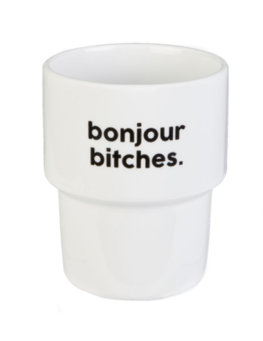 Mug Tasse Bonjour bitches - Félicie Aussi boutiqueholala.com