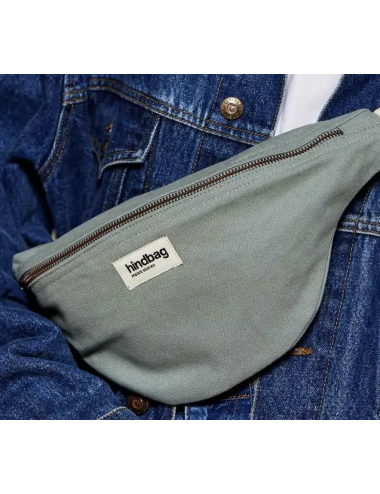 Sac banane Olivia sauge - Hindbag boutiqueholala.com
