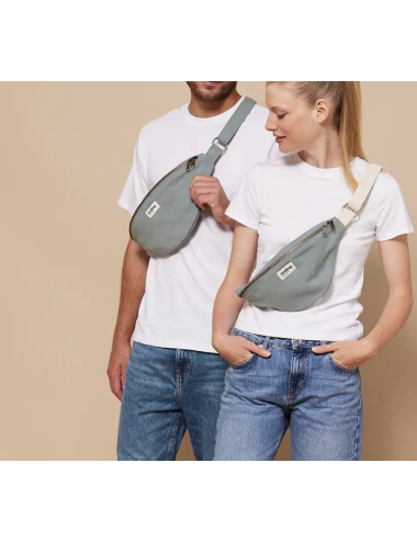 Sac banane Olivia sauge - Hindbag boutiqueholala.com