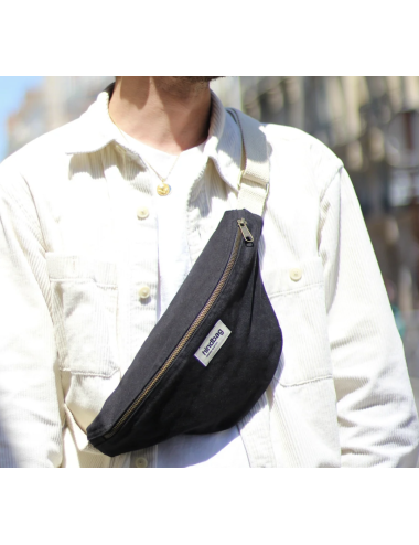 Sac banane Olivia noir - Hindbag boutiqueholala.com