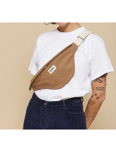 Sac banane Olivia cannelle beige - Hindbag boutiqueholala.com