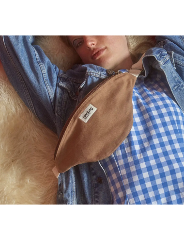 Sac banane Olivia cannelle beige - Hindbag boutiqueholala.com
