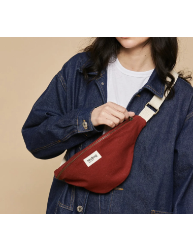 Sac banane Olivia rouge terracotta - Hindbag boutiqueholala.com
