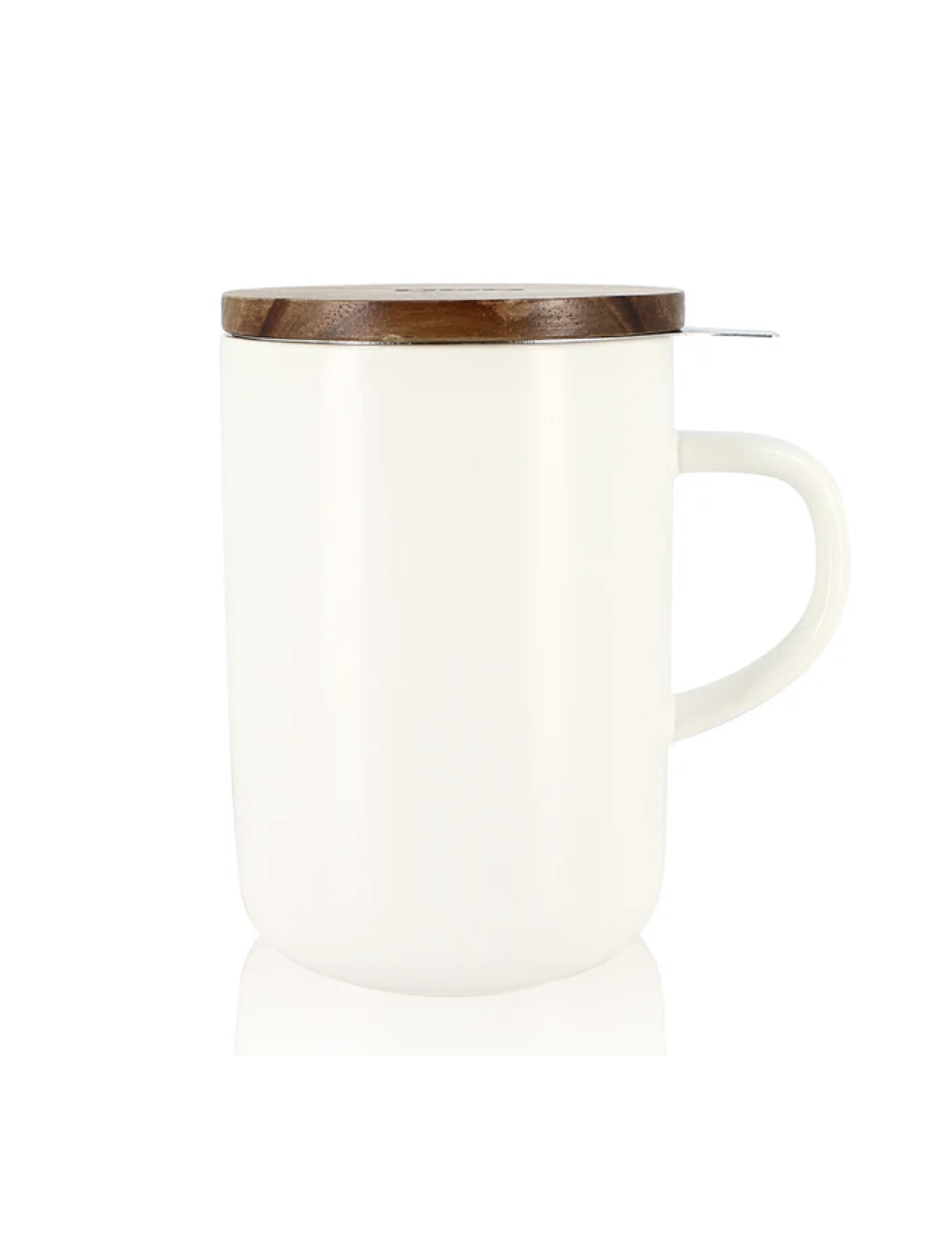 Tisanière Juliet blanche en grès – 475 ml élégante - boutiqueholala.com