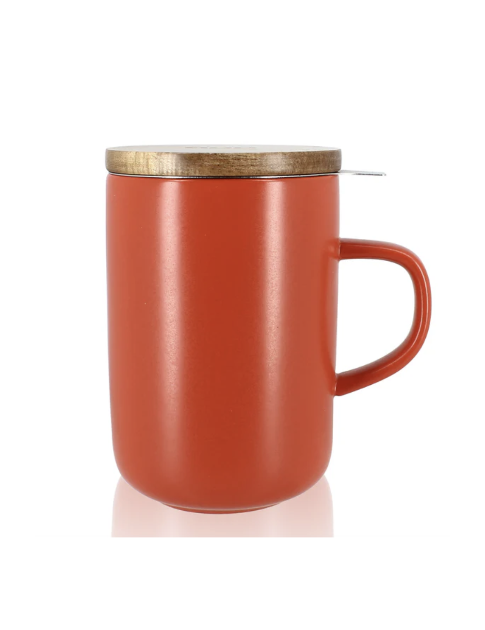 Tisanière Juliet paprika en grès – 475 ml avec filtre - boutiqueholala.com