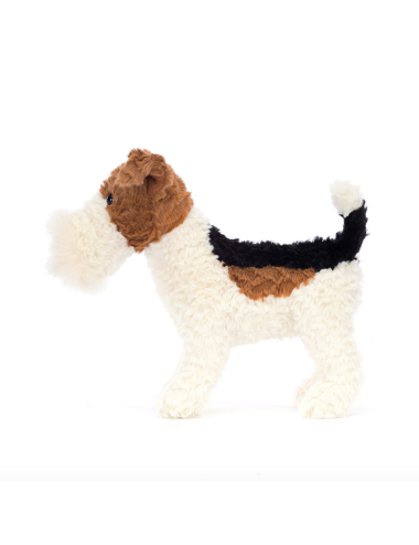 Peluche chien Hector le fox terrier jellycat boutiqueholala.com