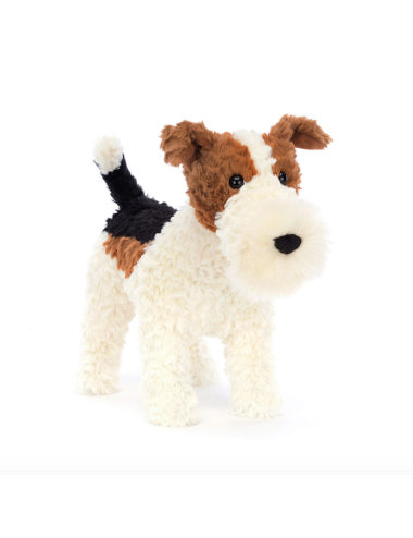 Peluche chien Hector le fox terrier jellycat boutiqueholala.com