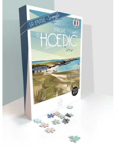 puzzle vintage Hoedic - la...