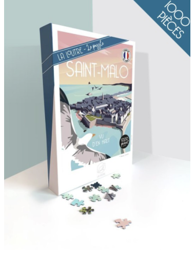 puzzle vintage saint malo -...