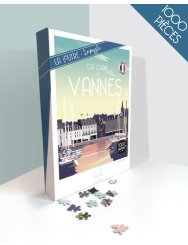 Puzzle vintage Vannes 1000...