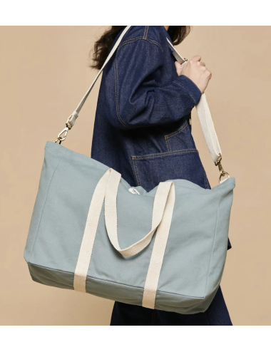 grand sac cabas jean vert...