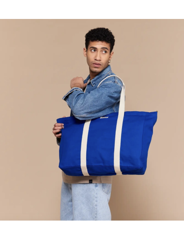 grand sac cabas jean bleu...