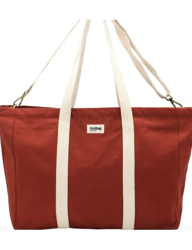 grand sac cabas jean rouge...