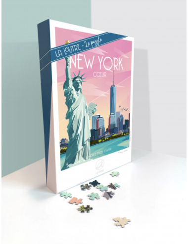 puzzle vintage new york 1000 pieces la loutre