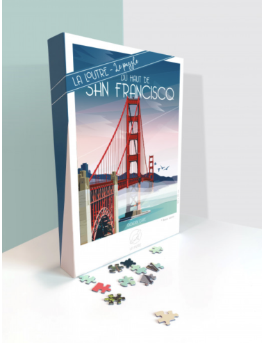 puzzle San Francisco 1000 pieces la loutre