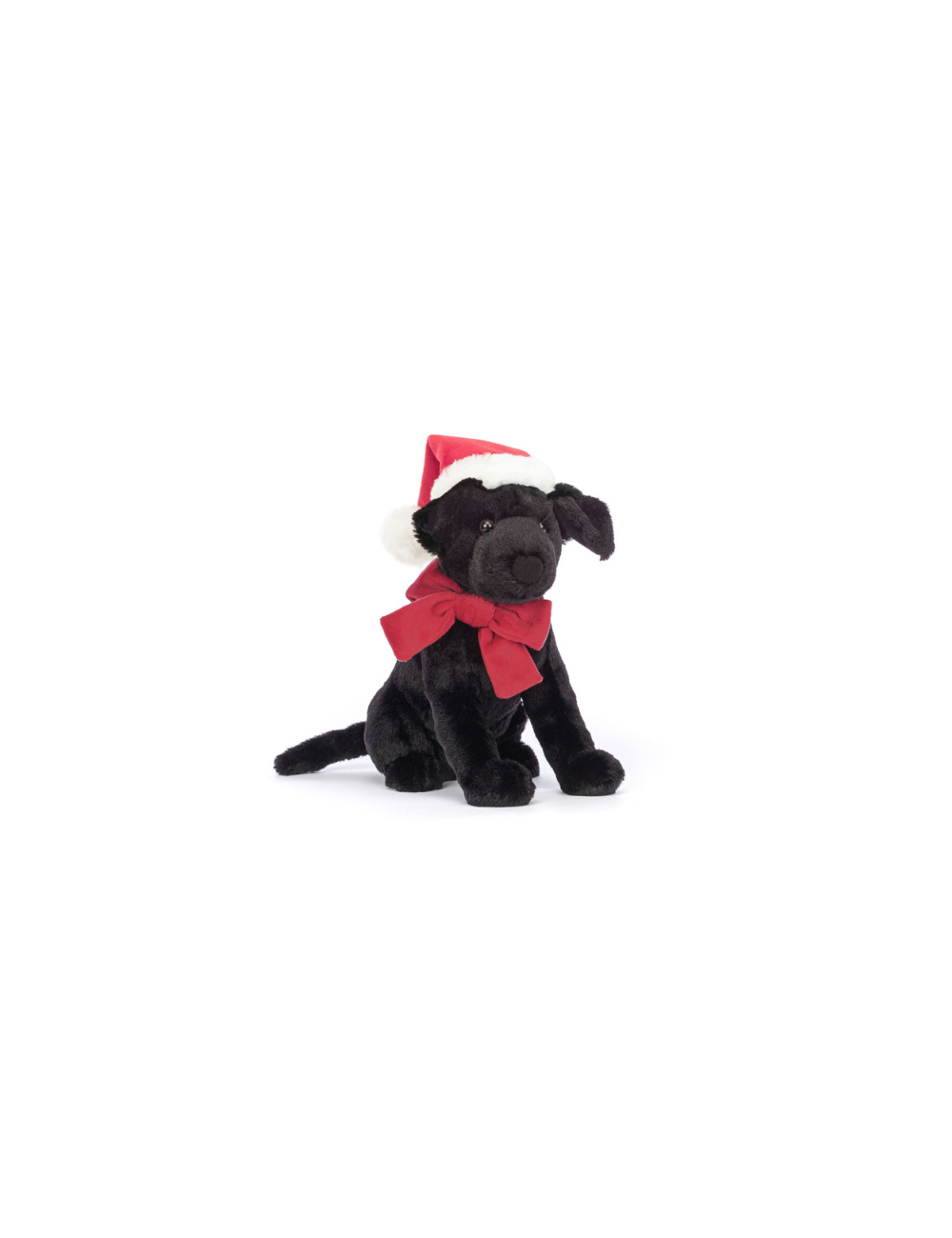 Peluche chien Noel winter warmer pippa black labrador - Jellycat boutiqueholala.com