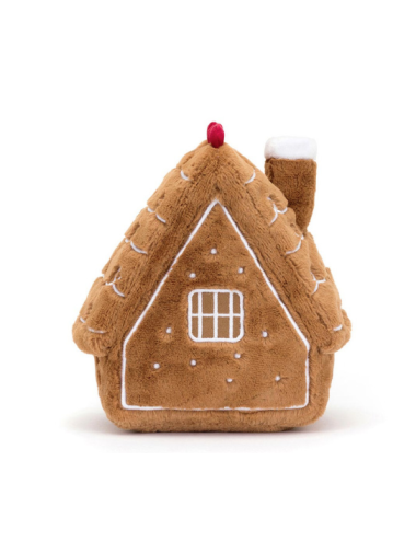Peluche maison pain d'épice amuseables gingerbread house - Jellycat boutiqueholala.com