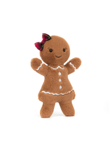 Peluche Pain D'épice Jolly Gingerbread Ruby Original - Jellycat boutiqueholala.com