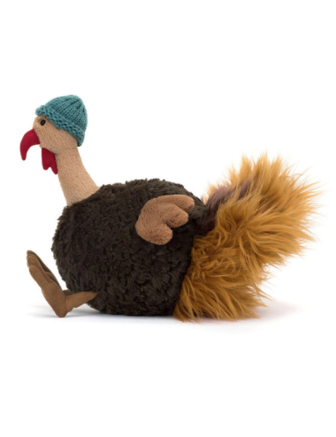 Peluche theo la dinde theo turkey - Jellycat boutiqueholala.com