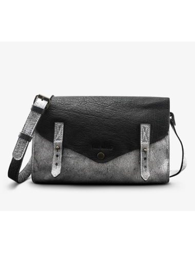 sac l'indispensable argente noir PAUL MARIUS boutiqueholala.com