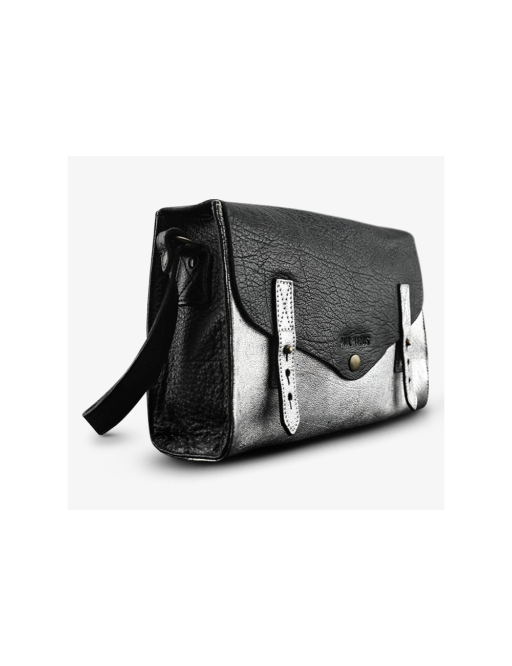 sac l'indispensable argente noir PAUL MARIUS boutiqueholala.com