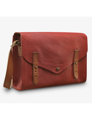 sac l'indispensable rouge carmin PAUL MARIUS boutiqueholala.com