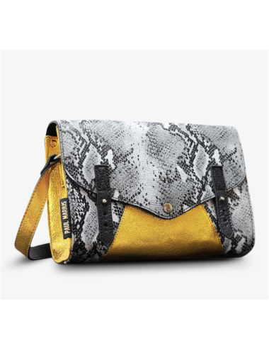 sac l'indispensable python granit PAUL MARIUS boutique holala.com