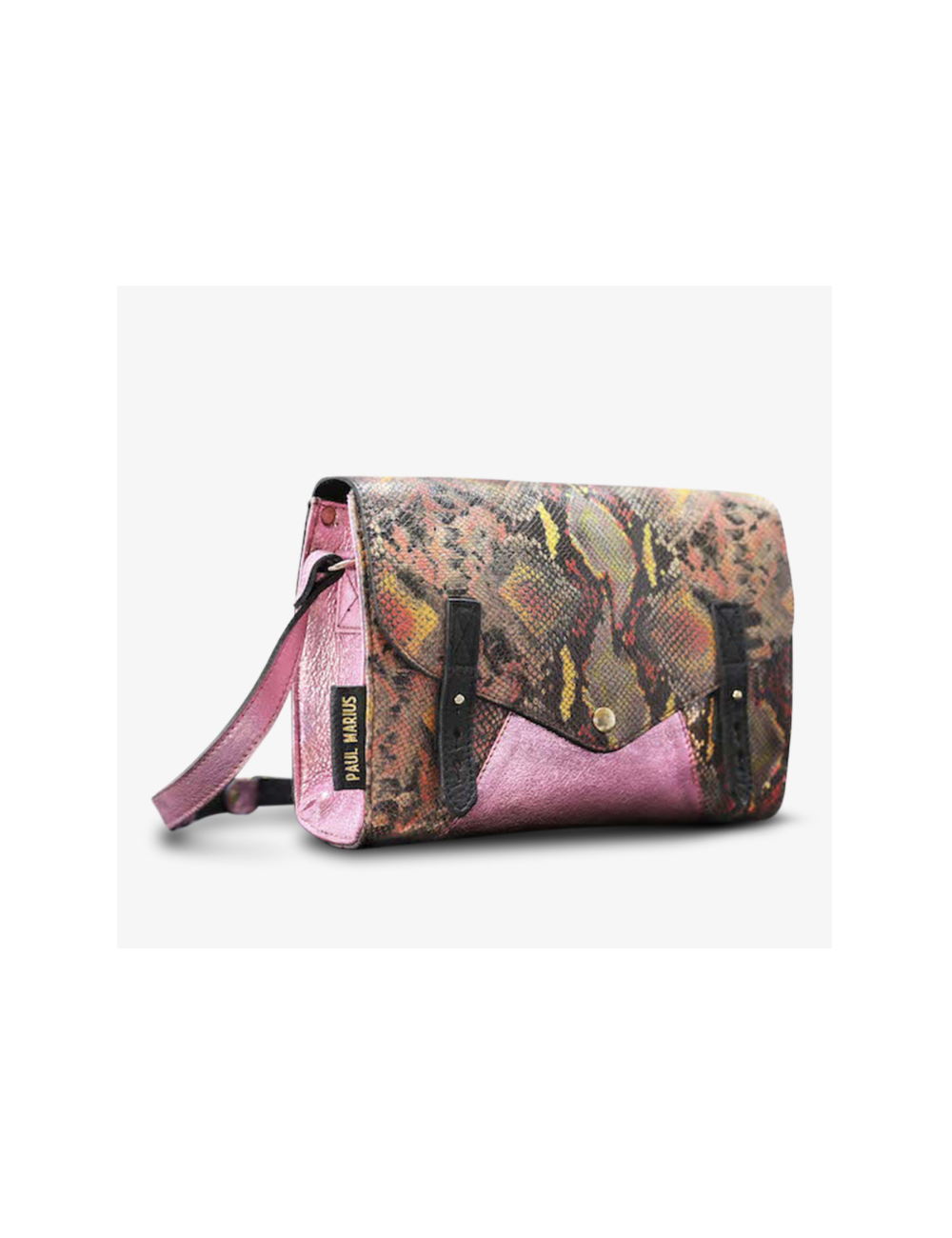 sac indispensable python magma PAUL MARIUS boutique holala.com