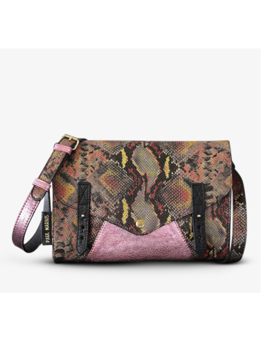 sac indispensable python magma PAUL MARIUS boutique holala.com