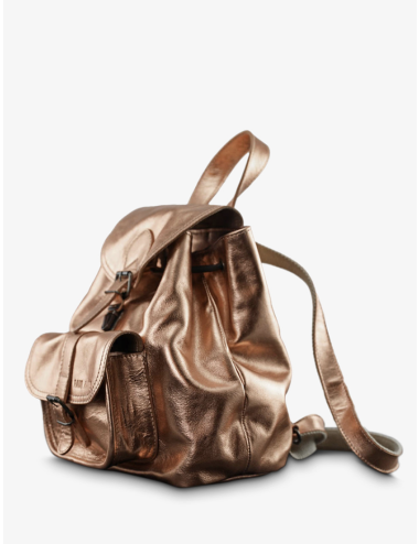 sac a dos le baroudeur or rose PAUL MARIUS boutique holala.com