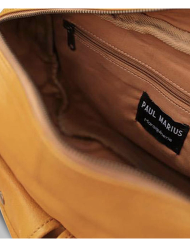 sac le dandy safran PAUL MARIUS boutique holala.com