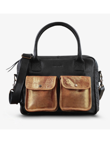 sac le dandy noir doré PAUL MARIUS boutique holala.com