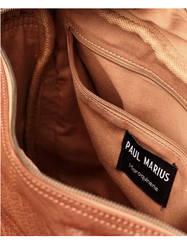sac le dandy rouge carmin PAUL MARIUS boutique holala.com