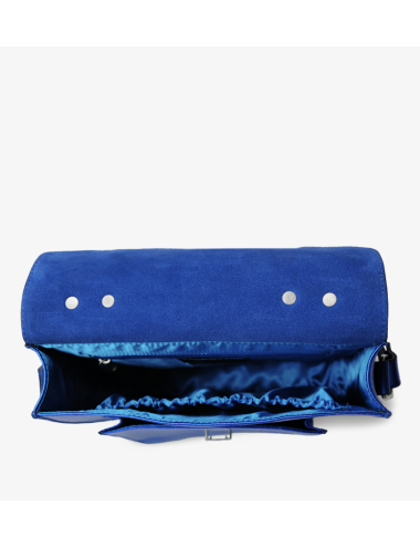 sac mademoiselle george bleu électrique PAUL MARIUS boutiqueholala.com