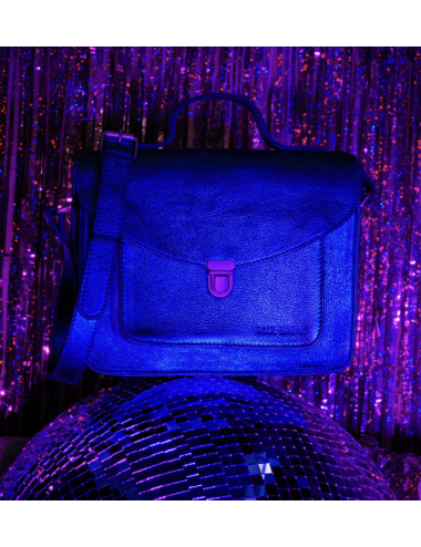 sac mademoiselle george bleu électrique PAUL MARIUS boutiqueholala.com
