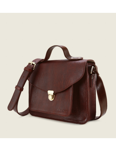 sac mademoiselle george grenat PAUL MARIUS boutiqueholala.com