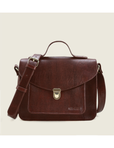 sac mademoiselle george grenat PAUL MARIUS boutiqueholala.com