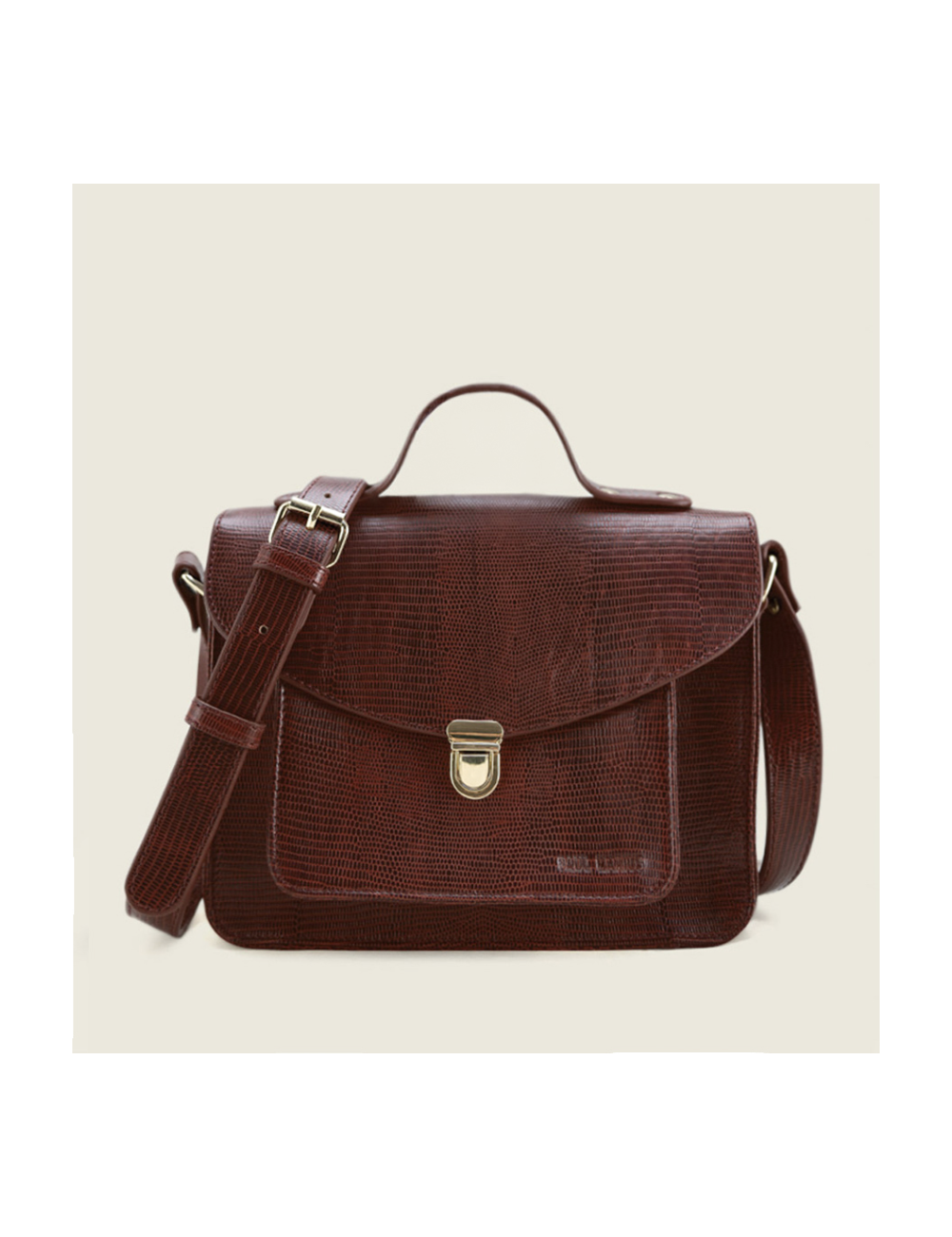 sac mademoiselle george grenat PAUL MARIUS boutiqueholala.com