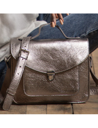 sac mademoiselle george acier PAUL MARIUS boutiqueholala.com