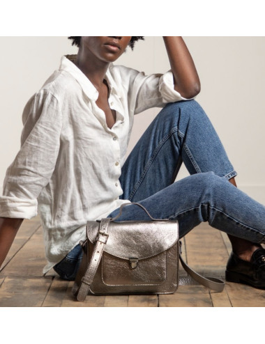 sac mademoiselle george acier PAUL MARIUS boutiqueholala.com