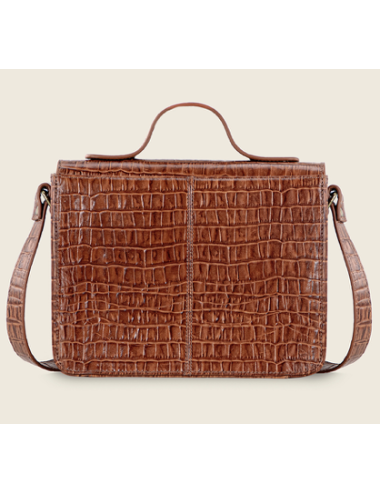 sac mademoiselle george heritage marron glacé PAUL MARIUS boutiqueholala.com