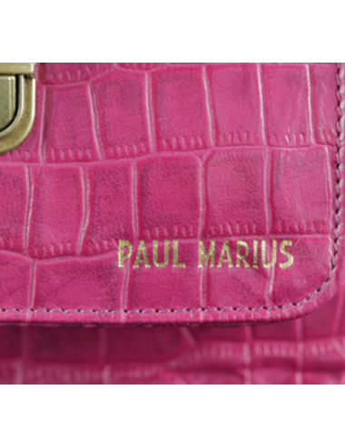 sac mademoiselle george alligator cocktail tourmaline PAUL MARIUS boutiqueholala.com