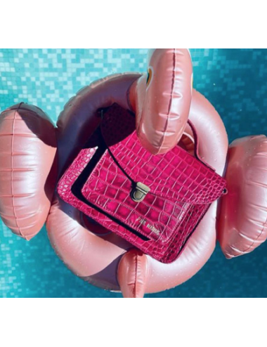 sac mademoiselle george alligator cocktail tourmaline PAUL MARIUS boutiqueholala.com