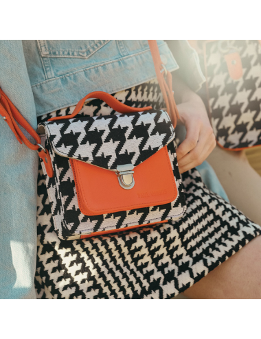 sac mademoiselle george XS allure orange PAUL MARIUS boutique holala.com