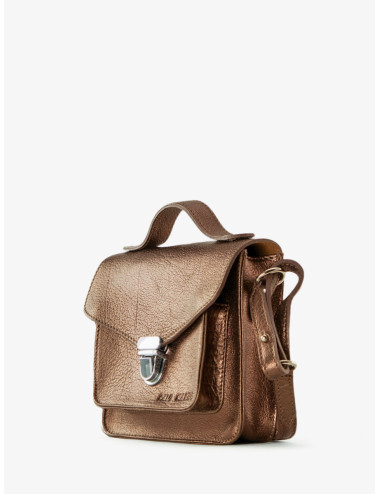 sac mademoiselle george XS cuivré PAUL MARIUS boutiqueholala.com