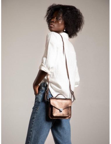 sac mademoiselle george XS cuivré PAUL MARIUS boutiqueholala.com